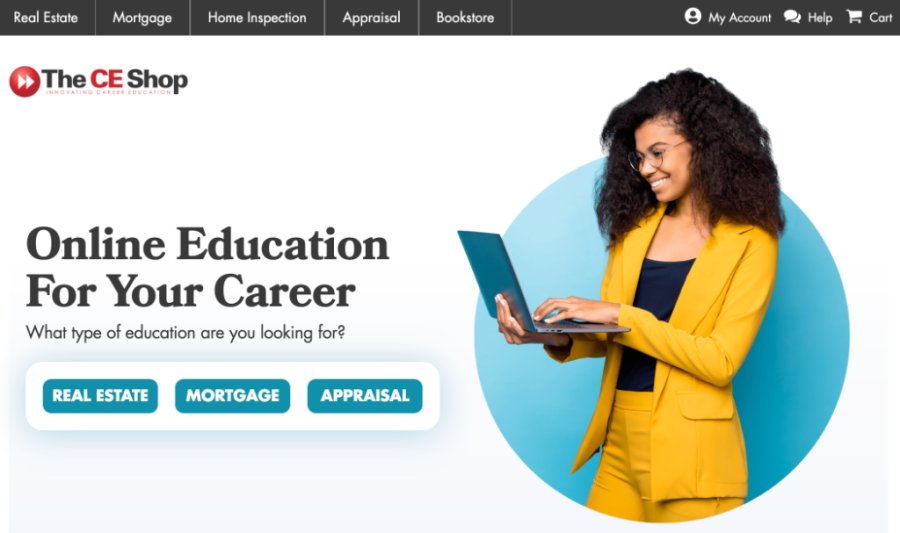 Best Real Estate Online Schools: The CE Shop